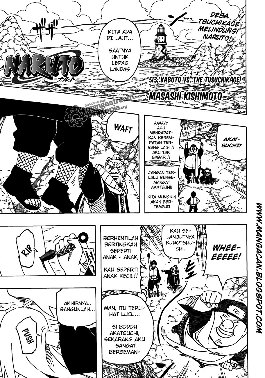 Naruto Chapter 513 - halaman 1
