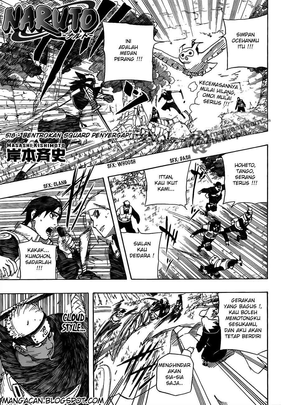 Naruto Chapter 518 - halaman 1
