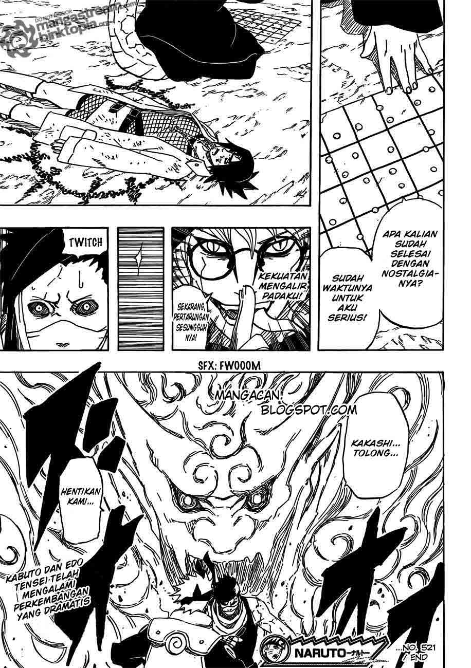 Naruto Chapter 521 - halaman 17