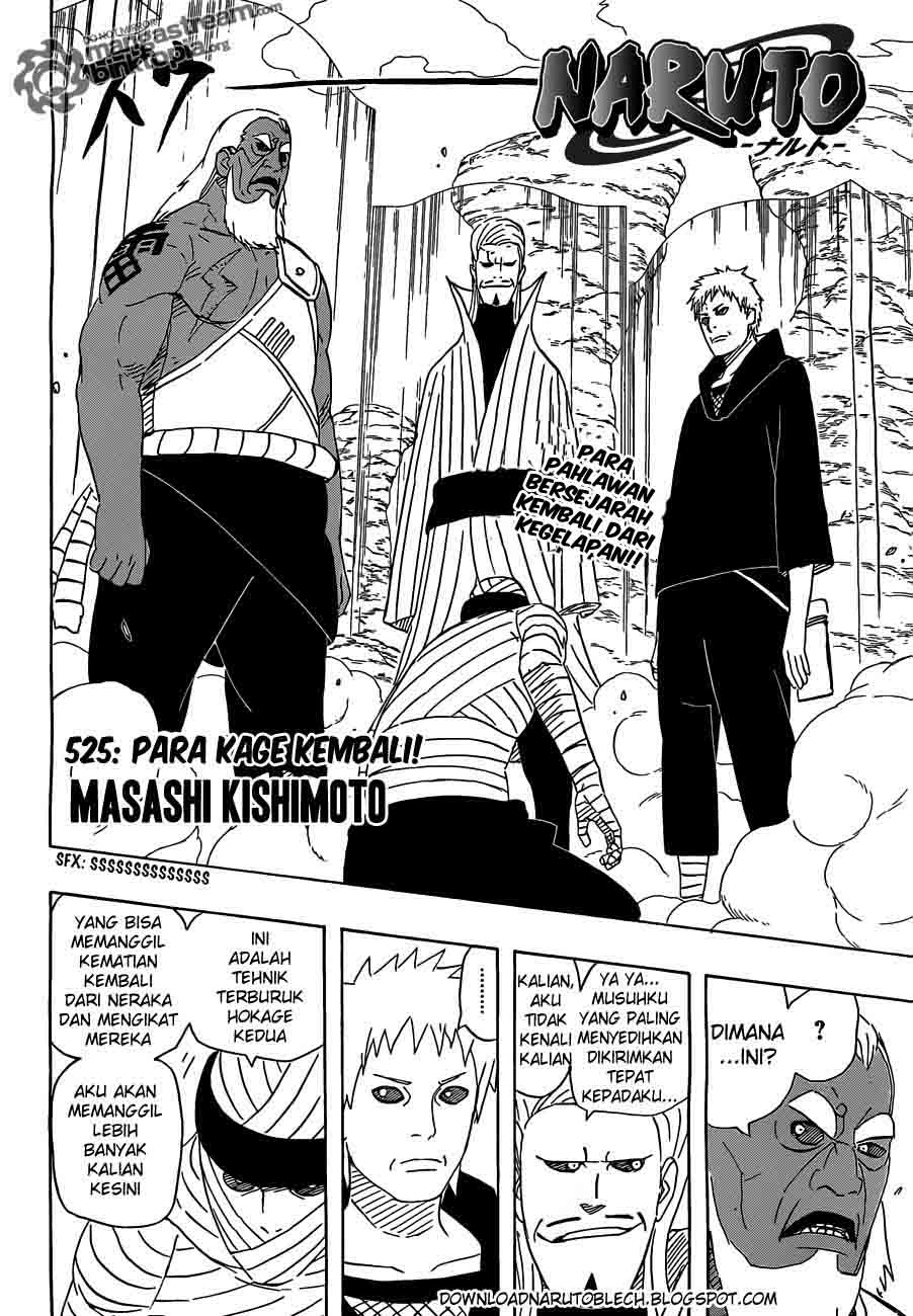 Naruto Chapter 525 - halaman 2