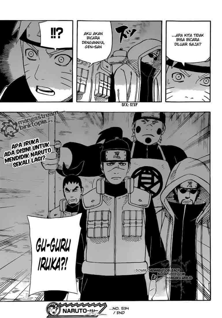 Naruto Chapter 534 - halaman 16