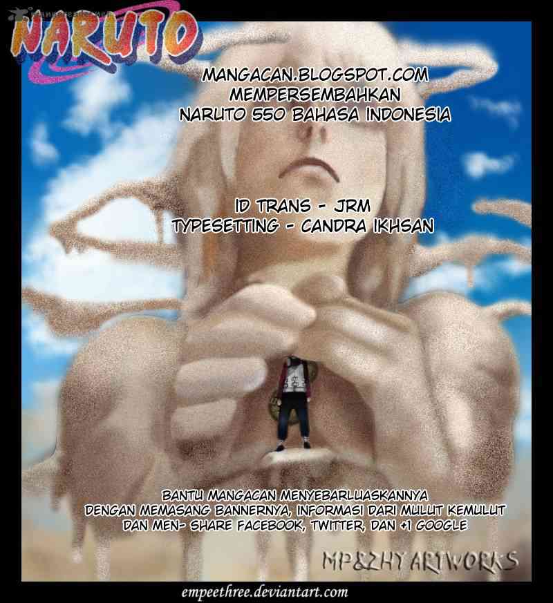 Naruto Chapter 550 - halaman 18