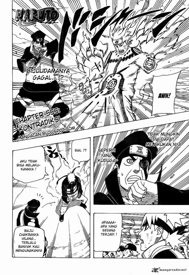Naruto Chapter 555 - halaman 2