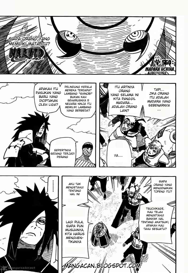 Naruto Chapter 560 - halaman 1