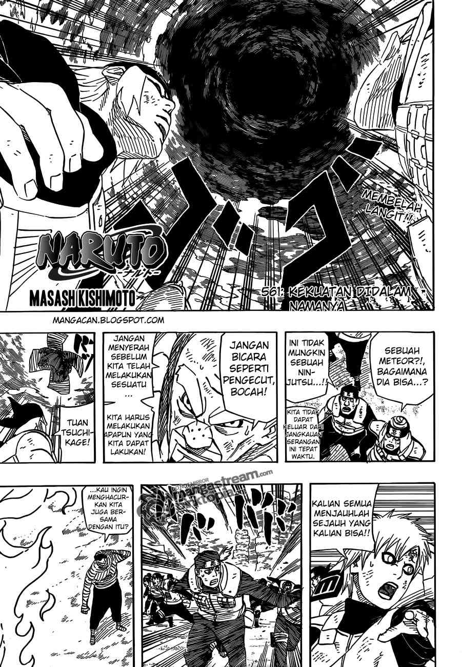 Naruto Chapter 561 - halaman 2