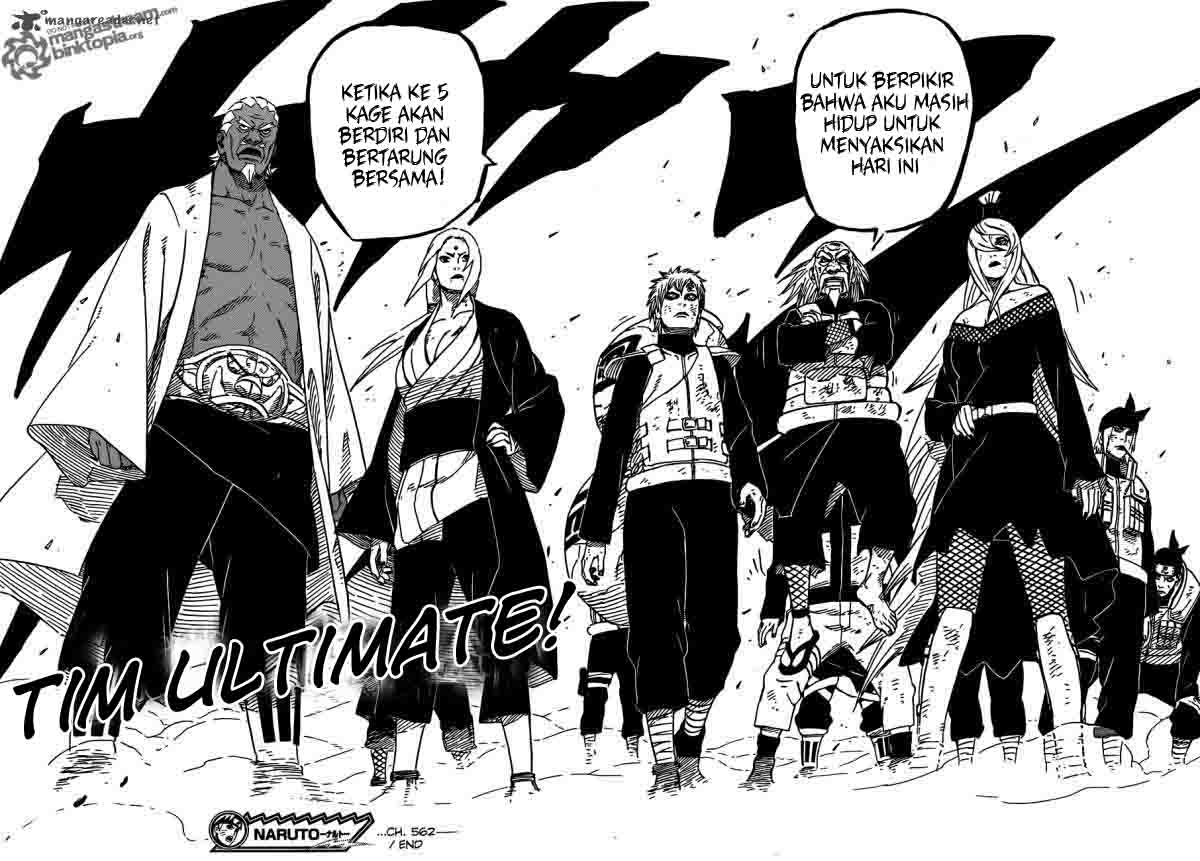 Naruto Chapter 562 - halaman 16