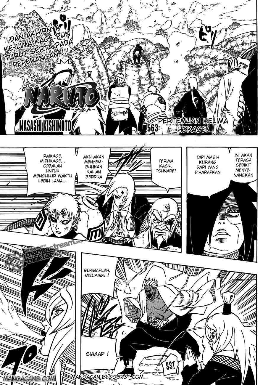 Naruto Chapter 563 - halaman 2