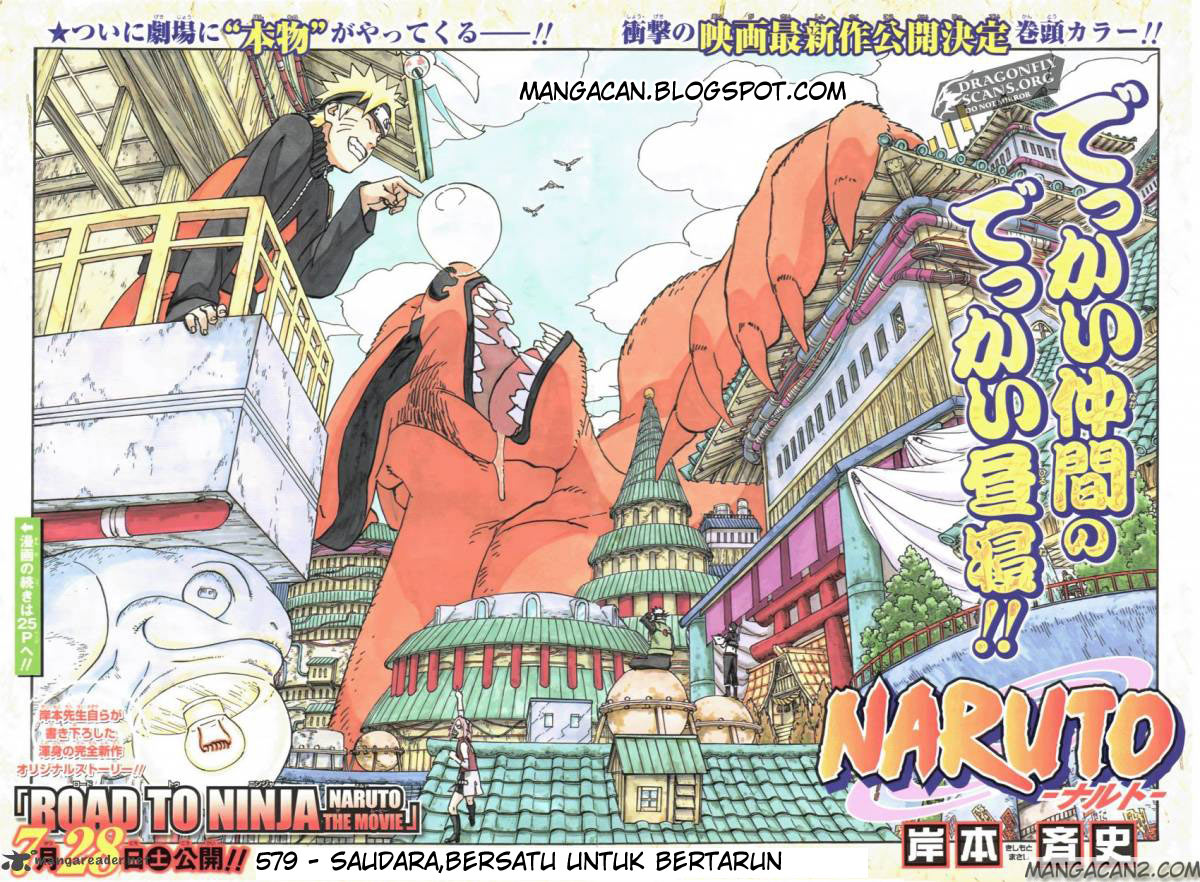 Naruto Chapter 579 - halaman 1