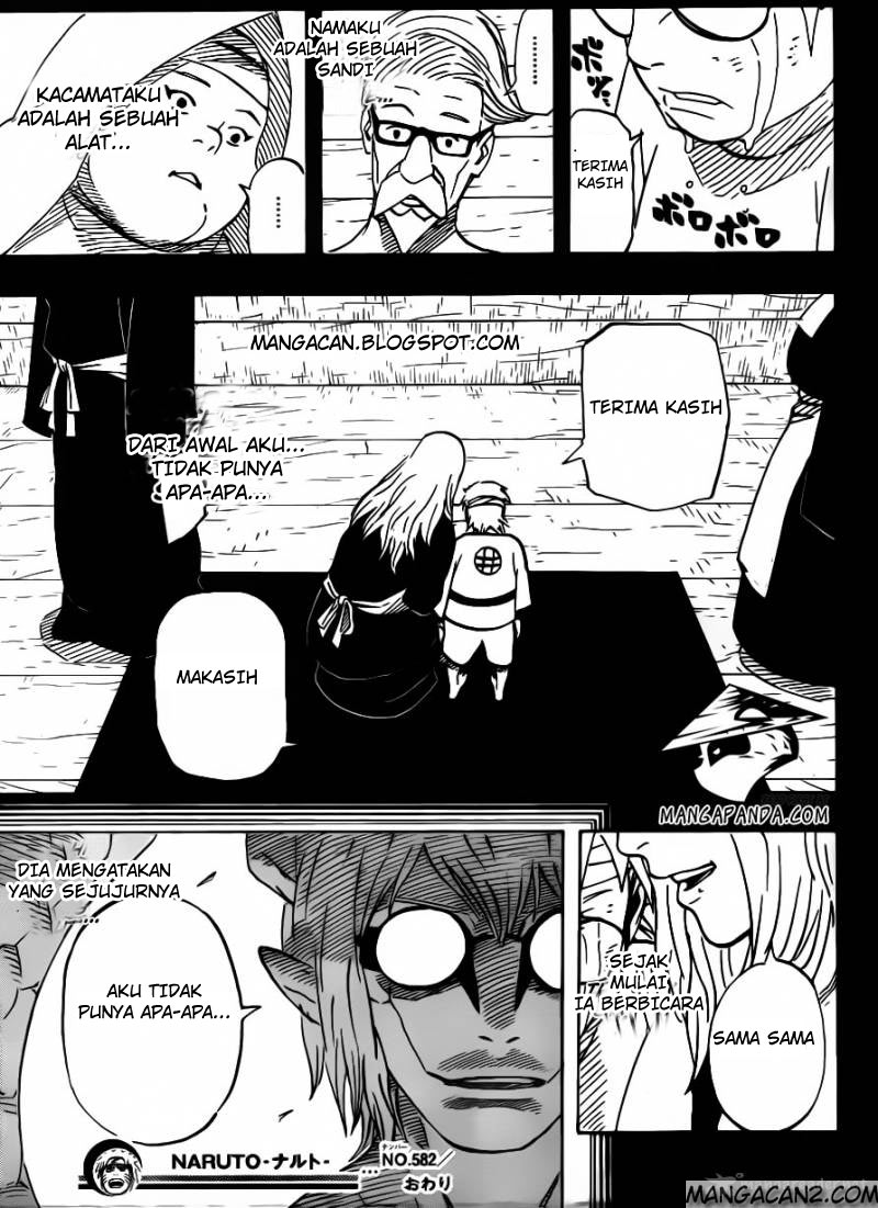 Naruto Chapter 582 - halaman 18