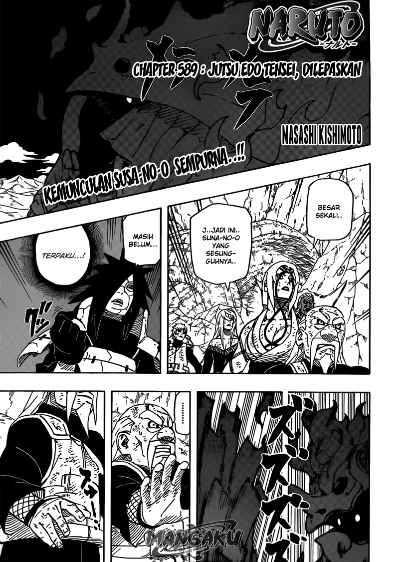 Naruto Chapter 589 - halaman 2