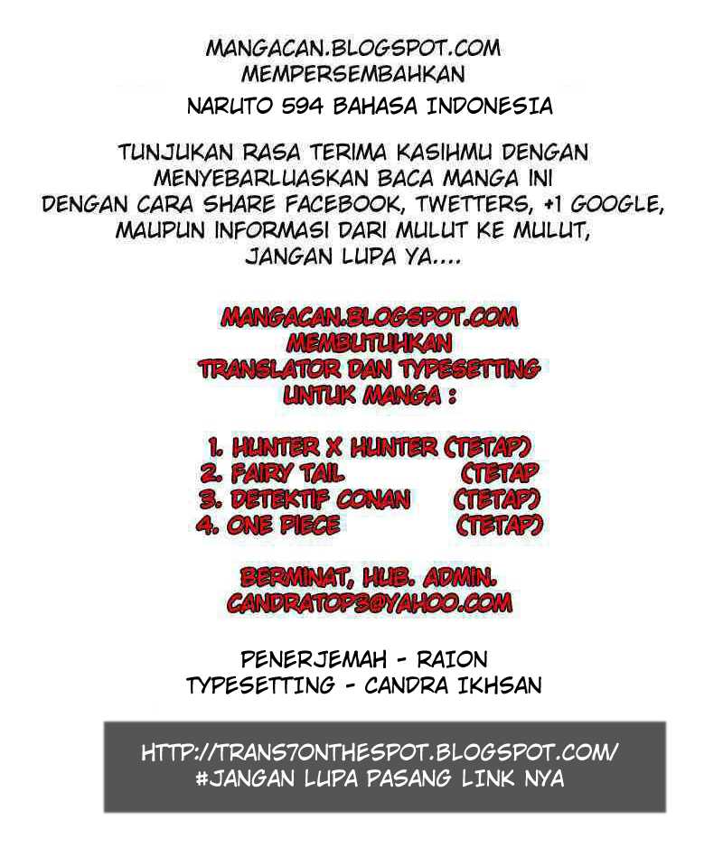 Naruto Chapter 594 - halaman 22