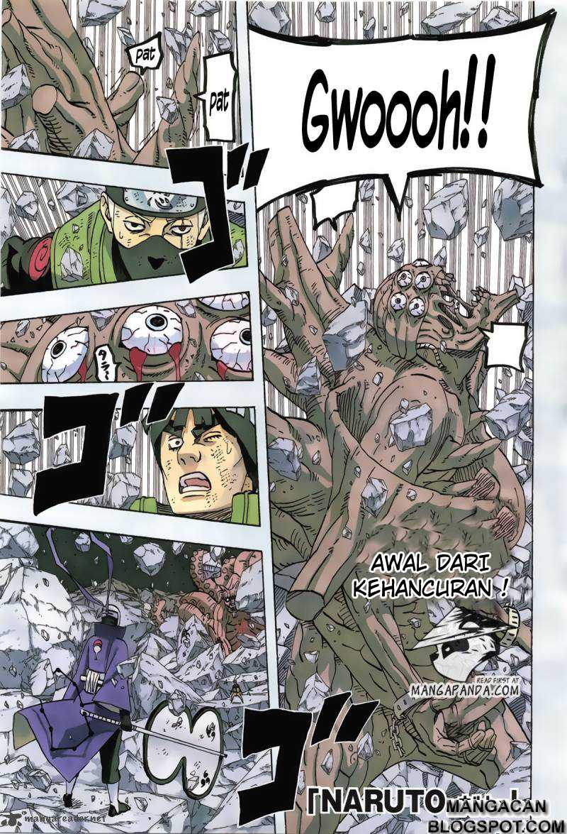Naruto Chapter 595 - halaman 3