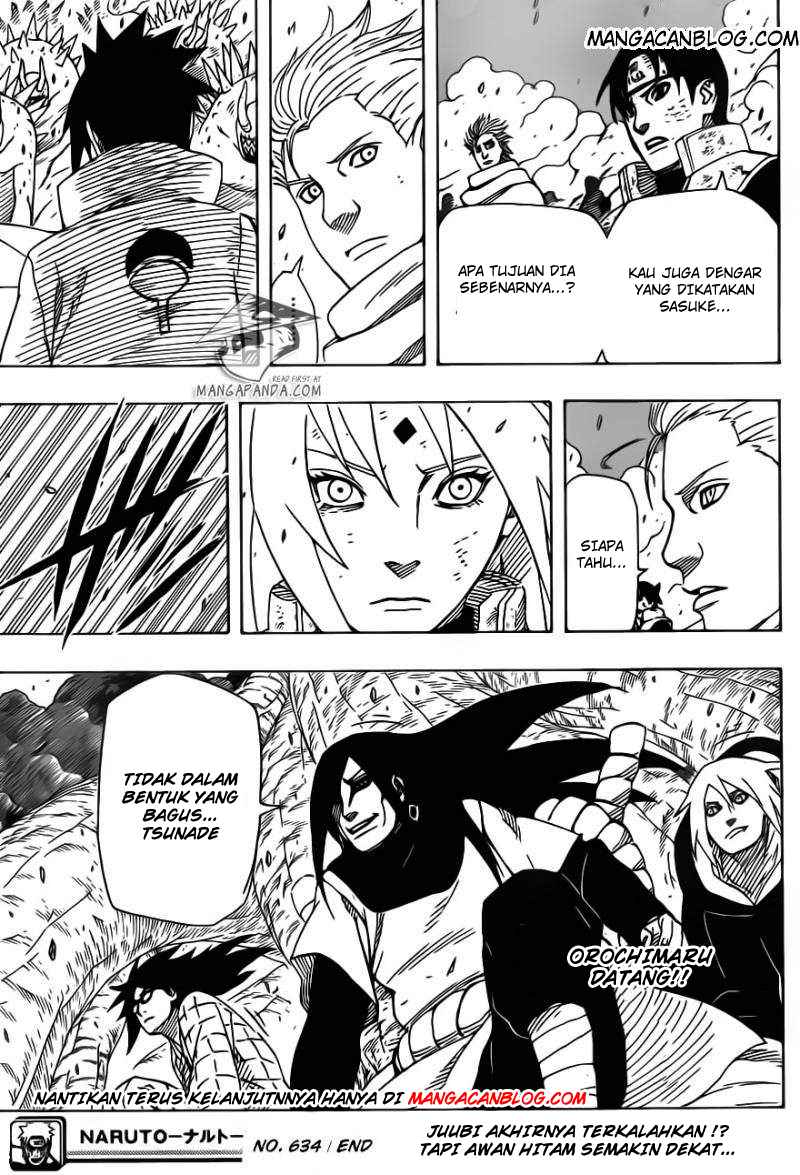 Naruto Chapter 634 - halaman 17