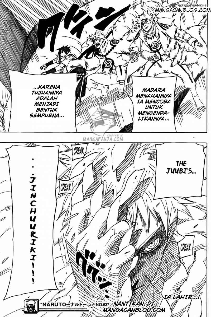 Naruto Chapter 637 - halaman 17