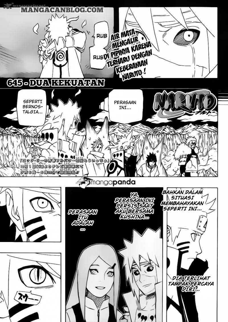 Naruto Chapter 645 - halaman 2