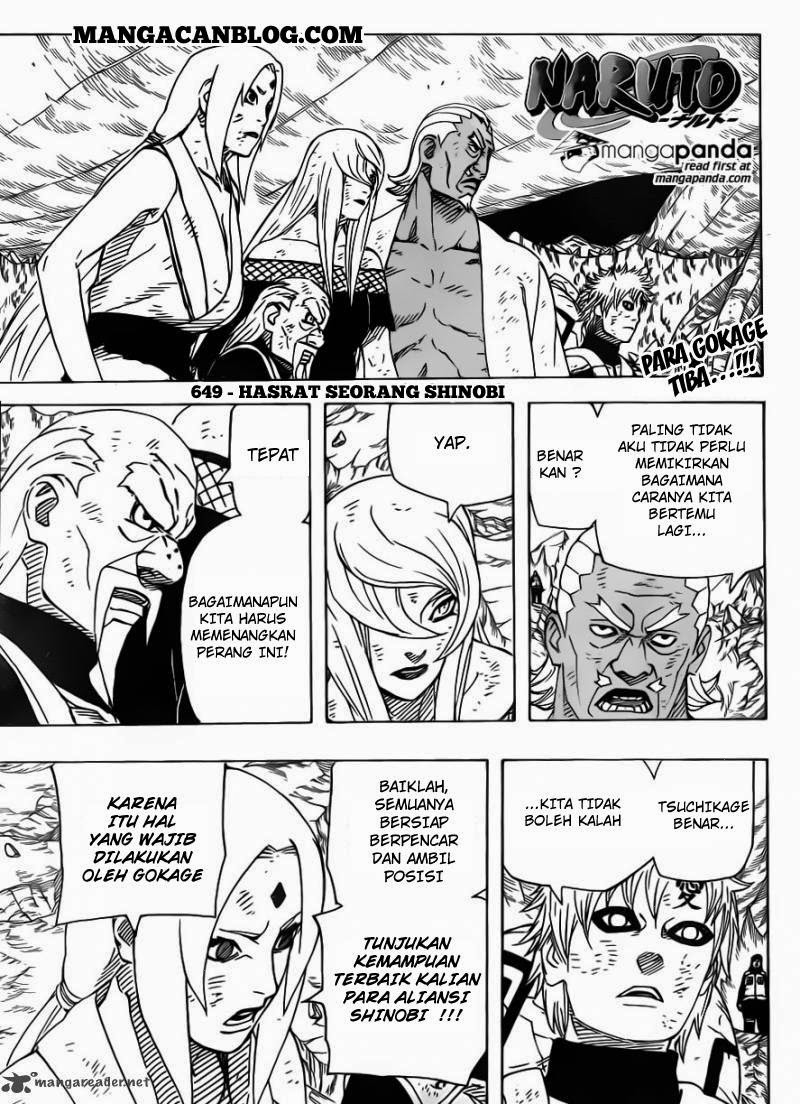 Naruto Chapter 649 - halaman 1