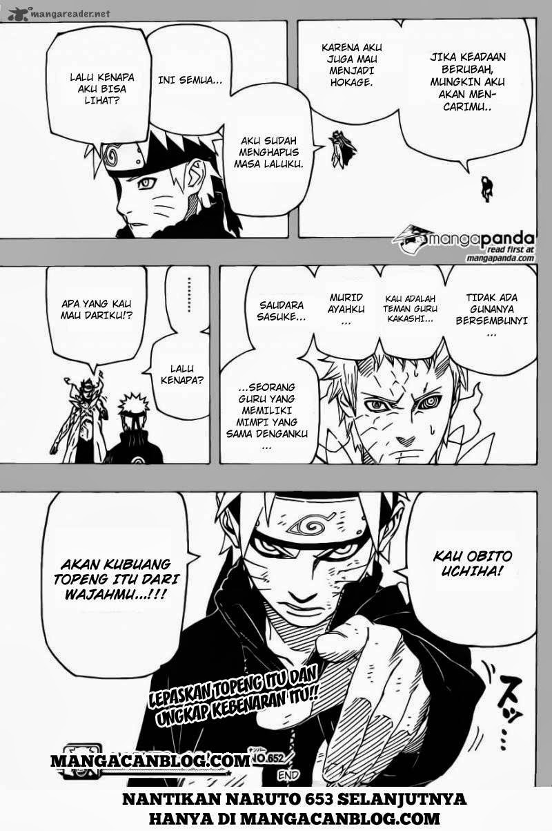 Naruto Chapter 652 - halaman 18