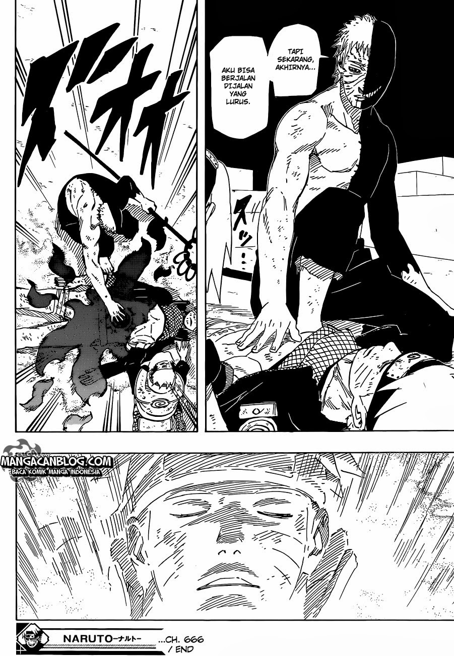 Naruto Chapter 666 - halaman 18