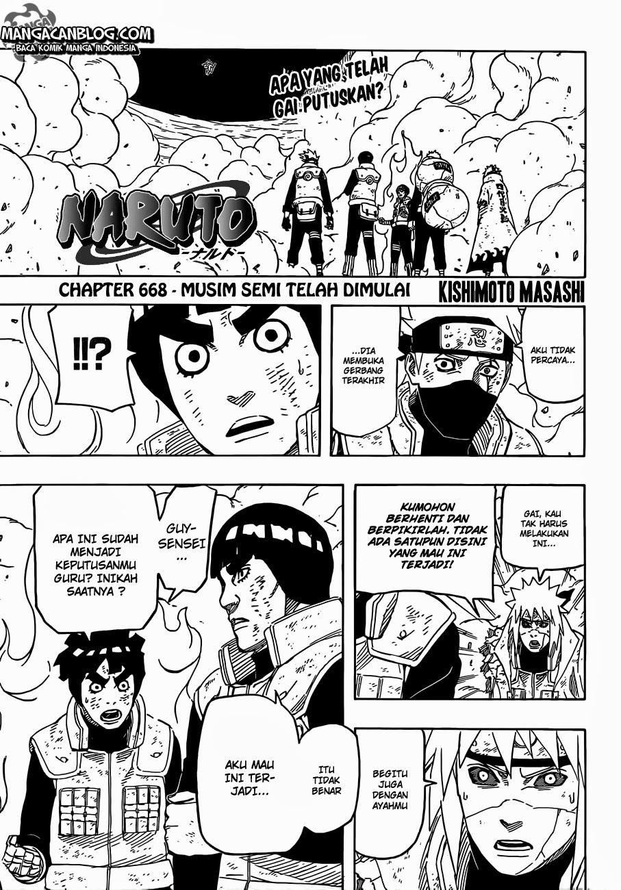 Naruto Chapter 668 - halaman 2