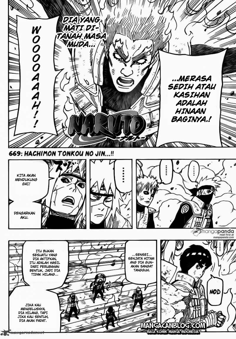 Naruto Chapter 669 - halaman 8