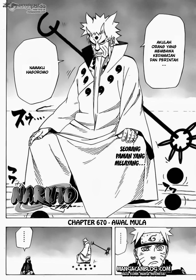 Naruto Chapter 670 - halaman 3