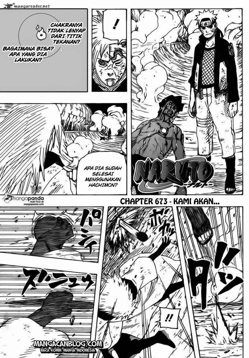 Naruto Chapter 673 - halaman 3