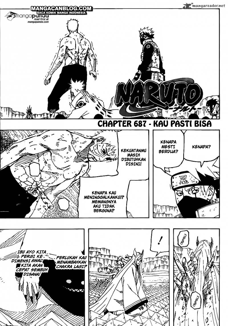 Naruto Chapter 687 - halaman 3