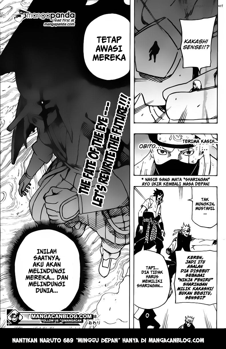 Naruto Chapter 688 - halaman 17