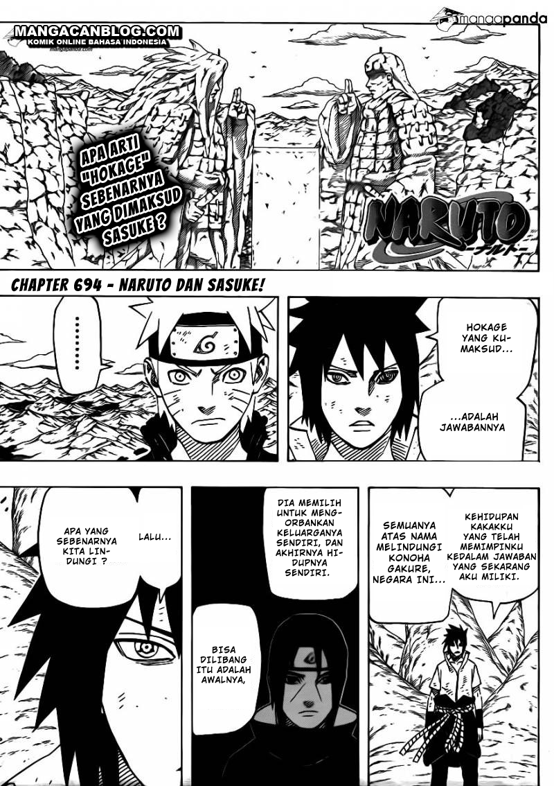Naruto Chapter 694 - halaman 2