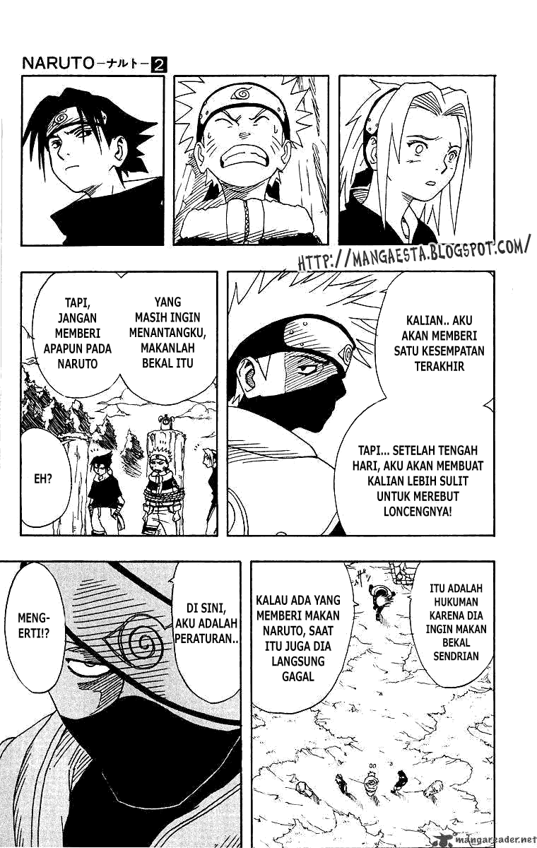 Naruto Chapter 8 - halaman 13