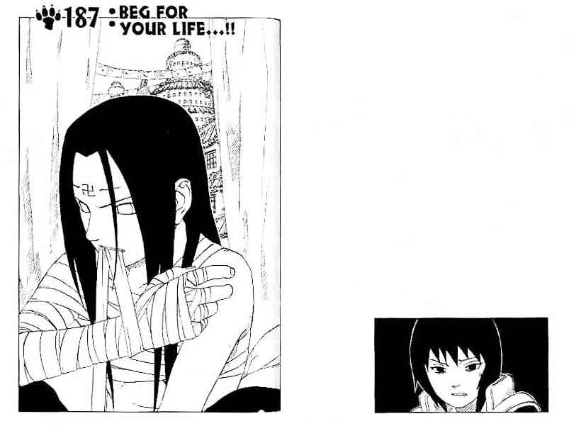 Naruto Chapter 187 - halaman 1