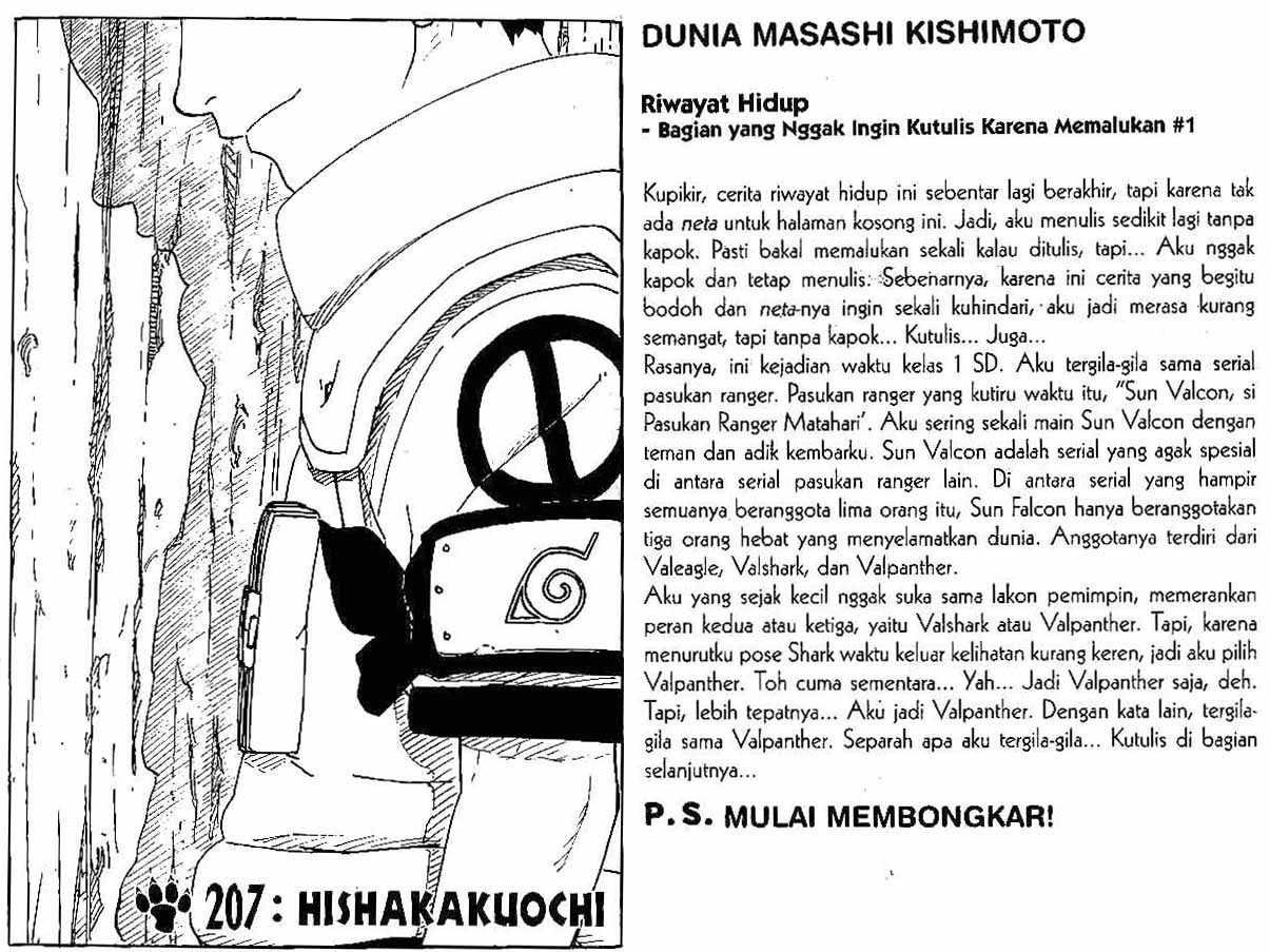 Naruto Chapter 207 - halaman 1