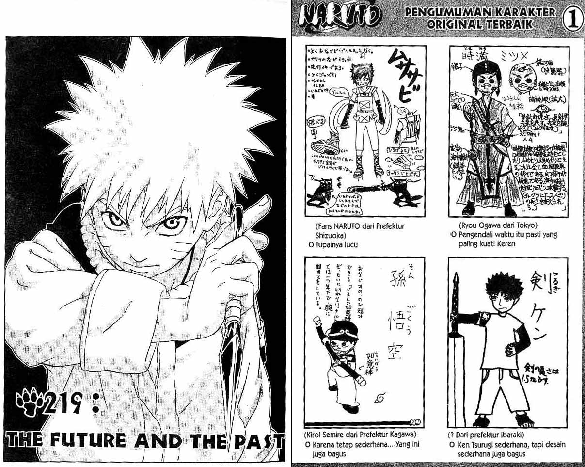 Naruto Chapter 219 - halaman 1