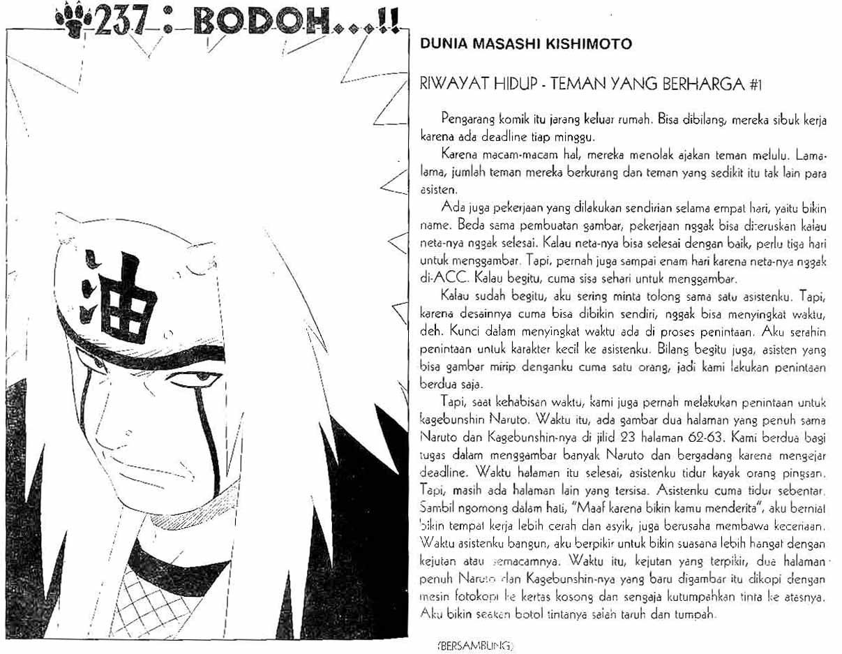 Naruto Chapter 237 - halaman 1