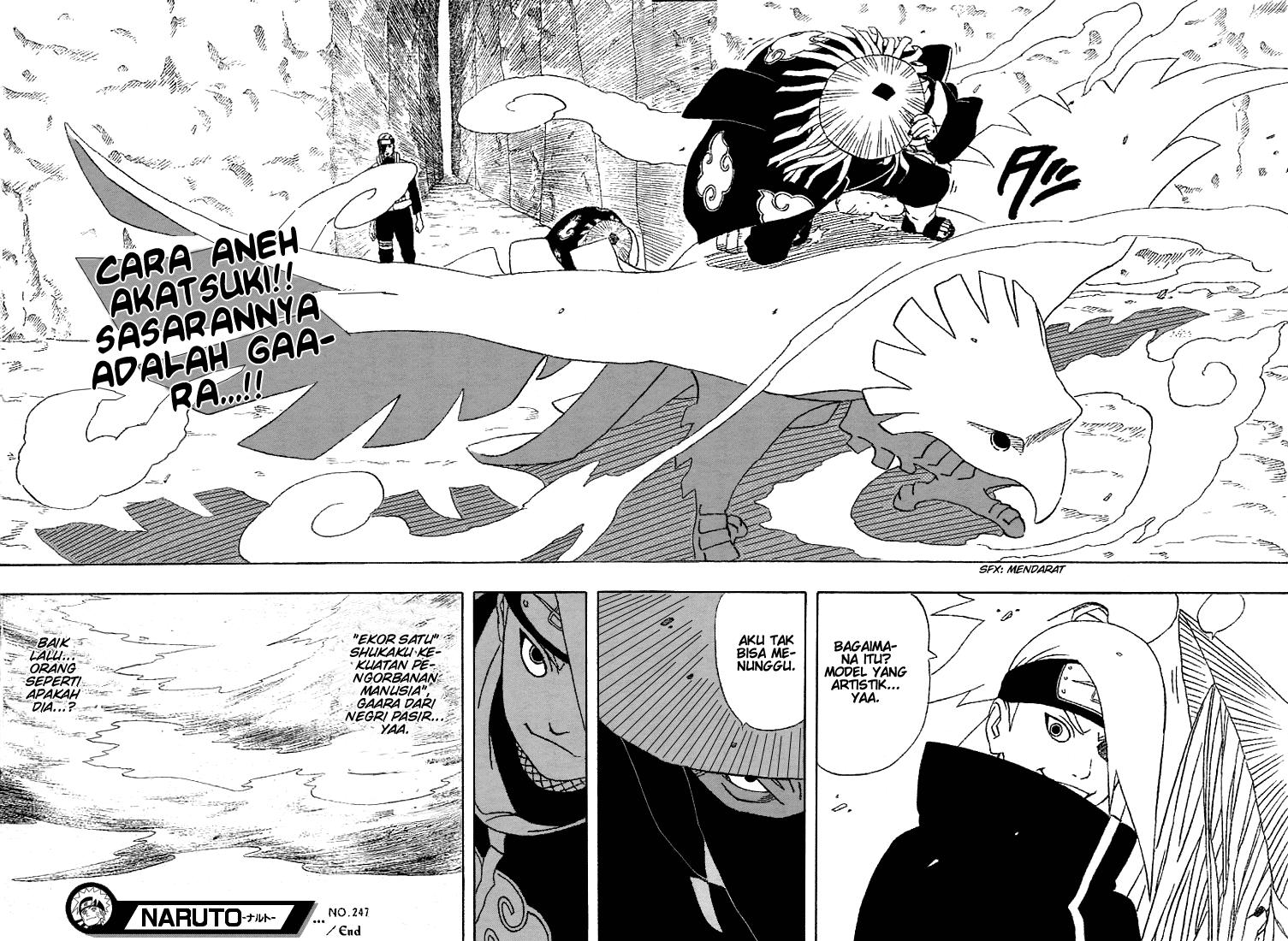 Naruto Chapter 247 - halaman 18