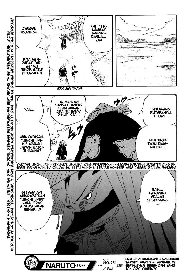 Naruto Chapter 251 - halaman 19