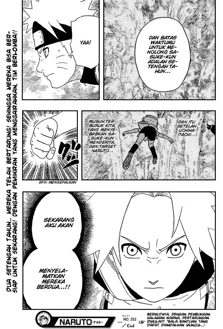Naruto Chapter 252 - halaman 19