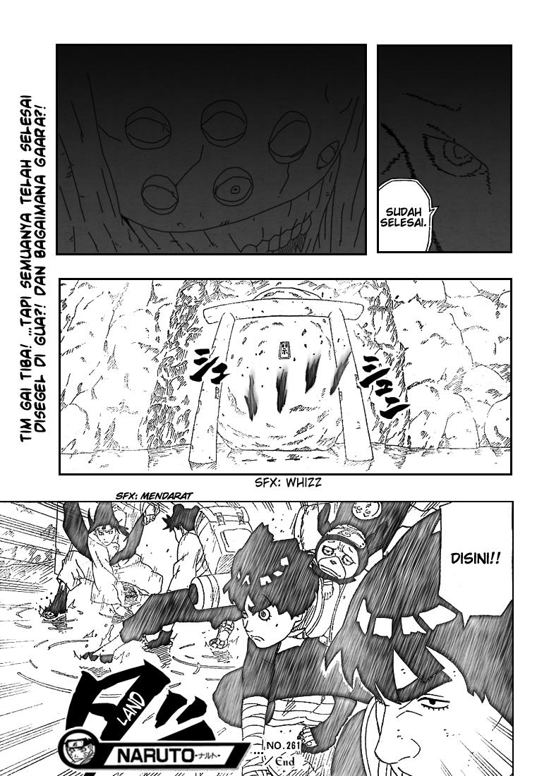 Naruto Chapter 261 - halaman 19