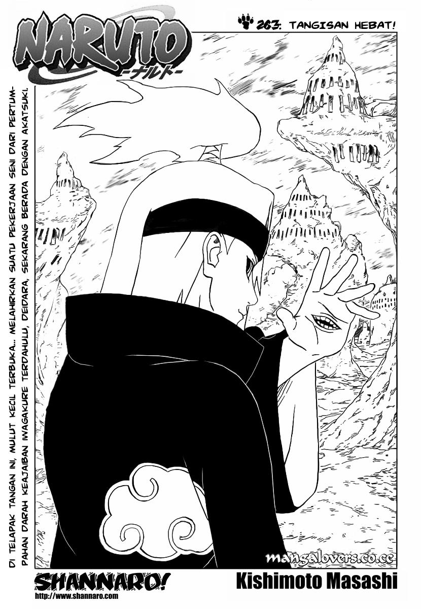 Naruto Chapter 263 - halaman 1