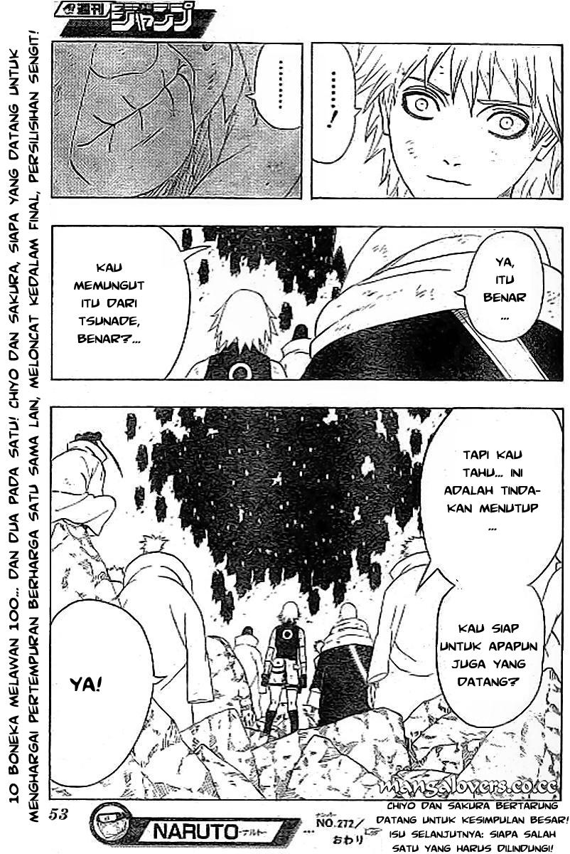 Naruto Chapter 272 - halaman 17