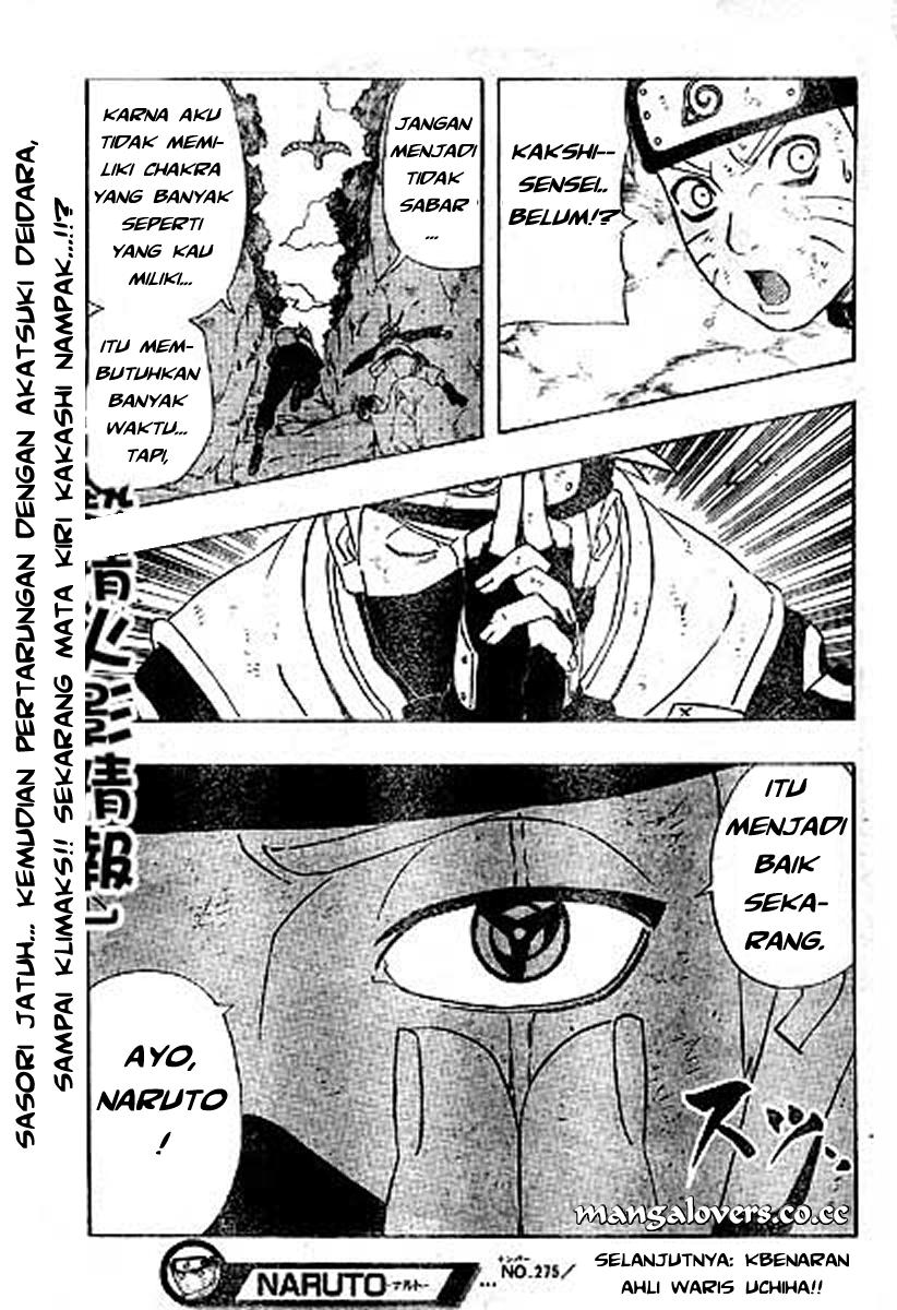 Naruto Chapter 275 - halaman 18
