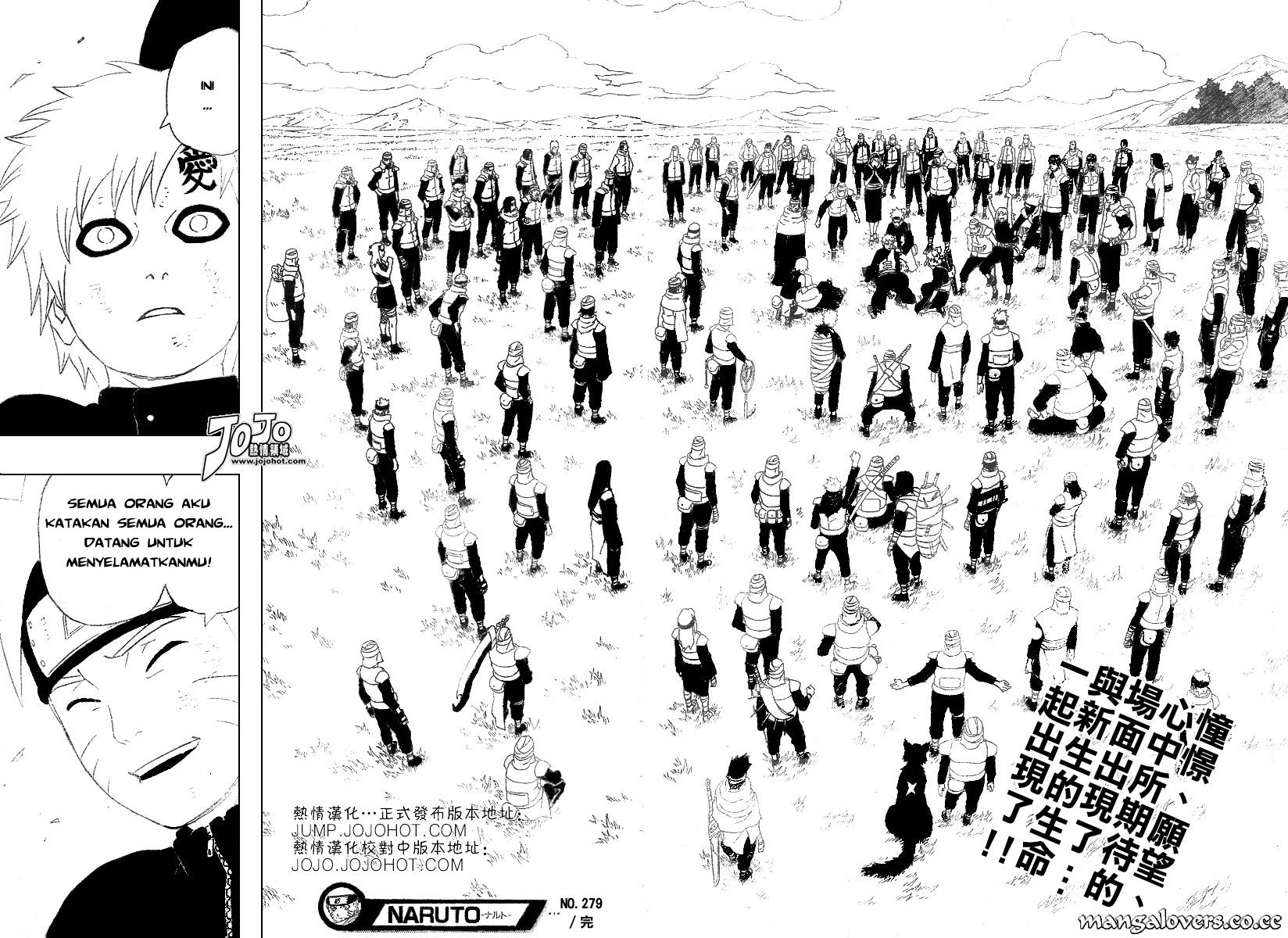 Naruto Chapter 279 - halaman 18