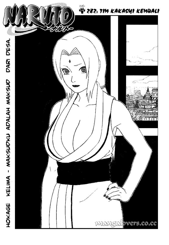 Naruto Chapter 282 - halaman 1