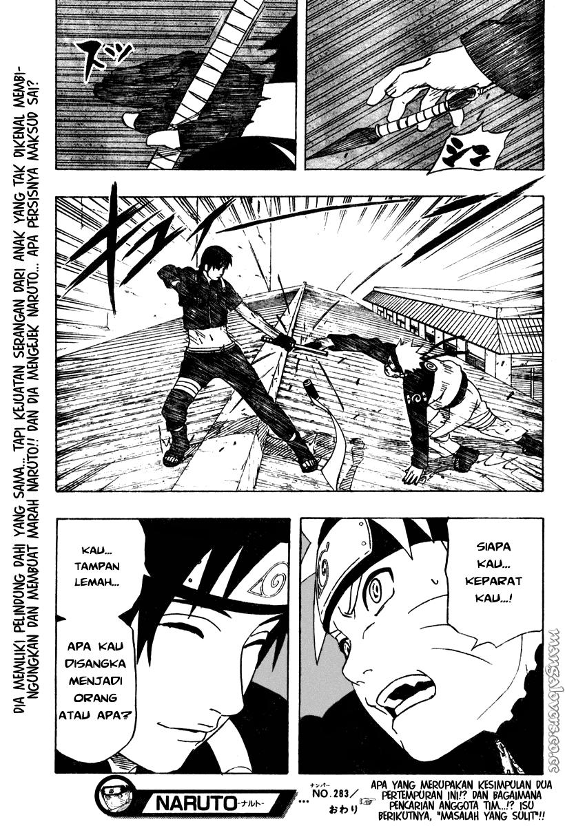 Naruto Chapter 283 - halaman 18