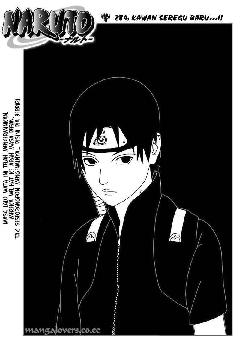 Naruto Chapter 284 - halaman 1
