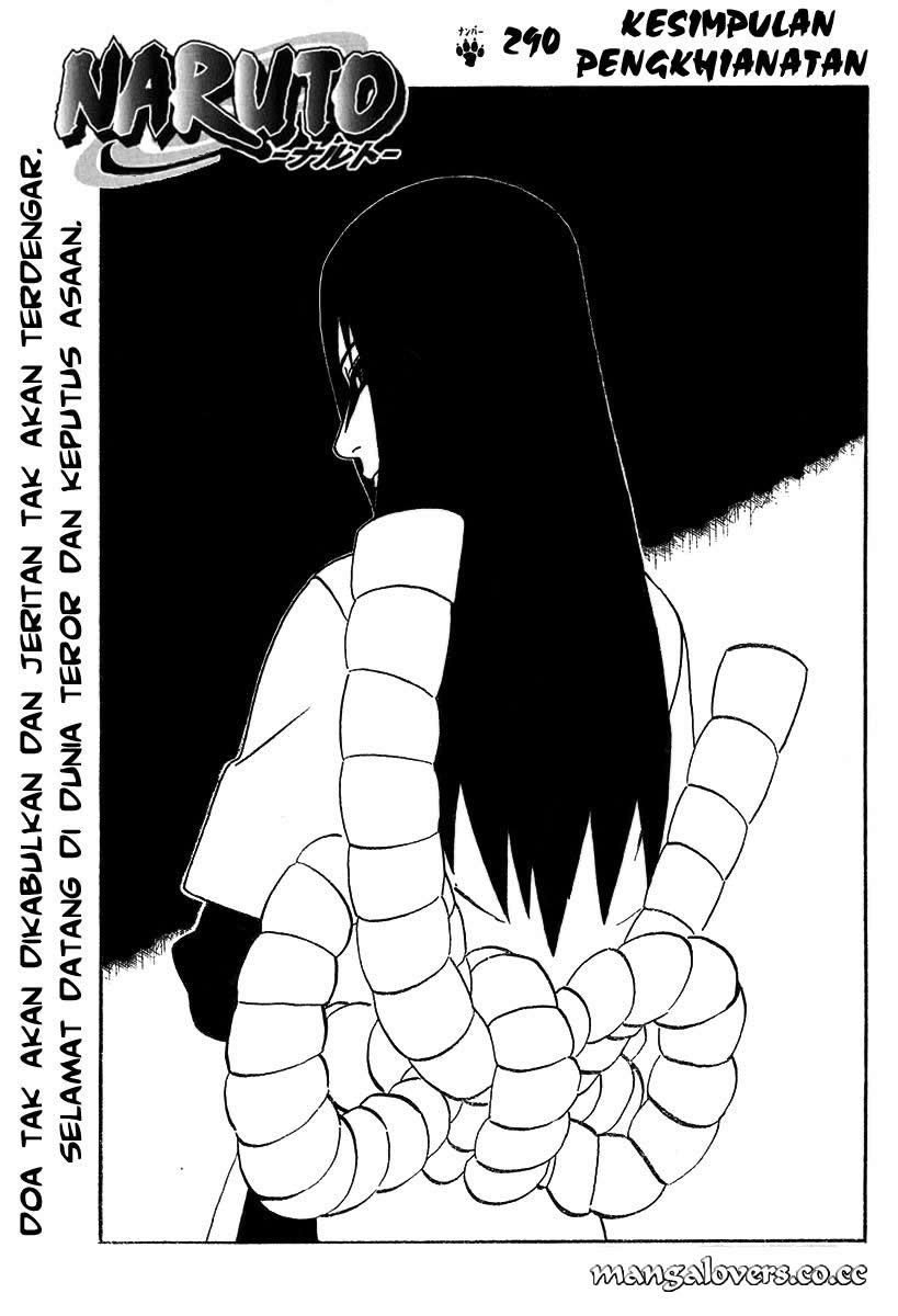 Naruto Chapter 290 - halaman 1