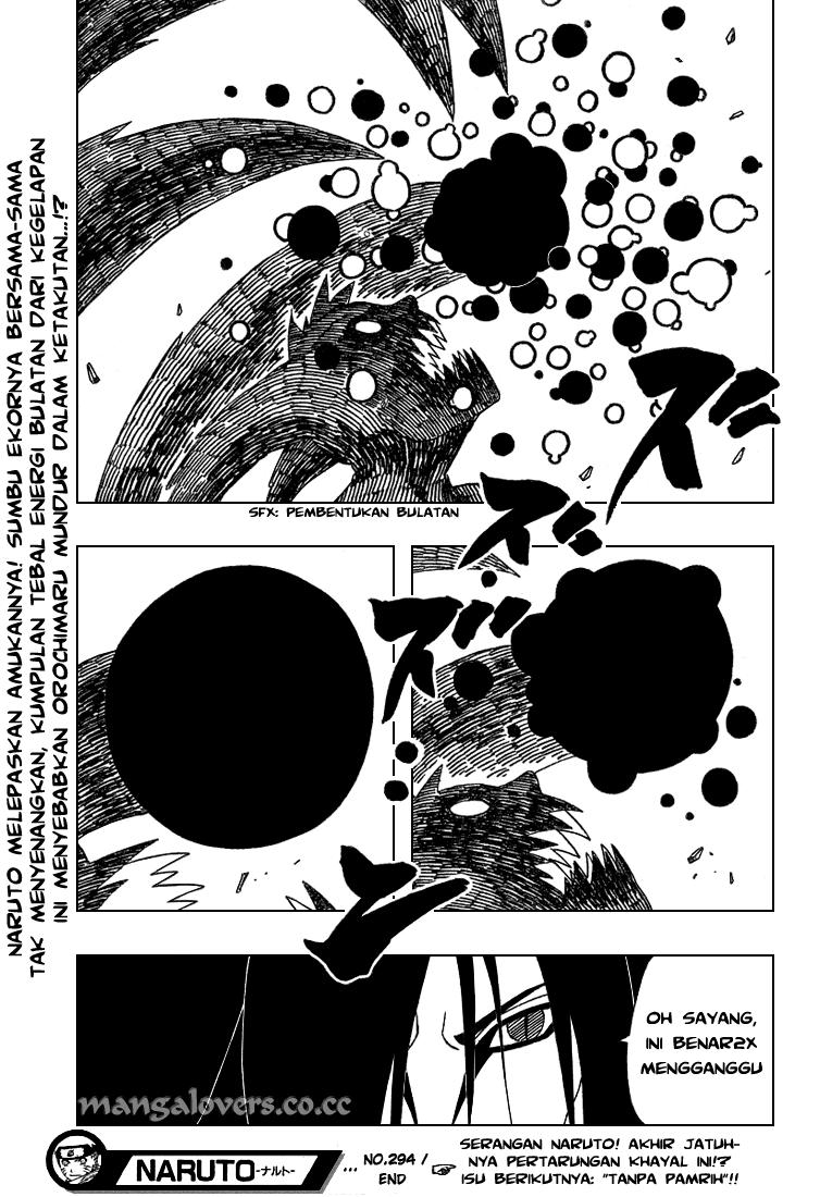 Naruto Chapter 294 - halaman 17