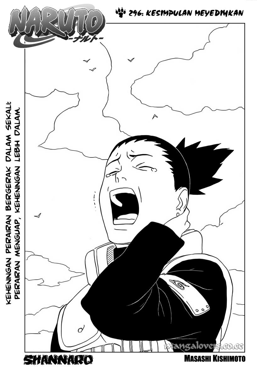Naruto Chapter 296 - halaman 1