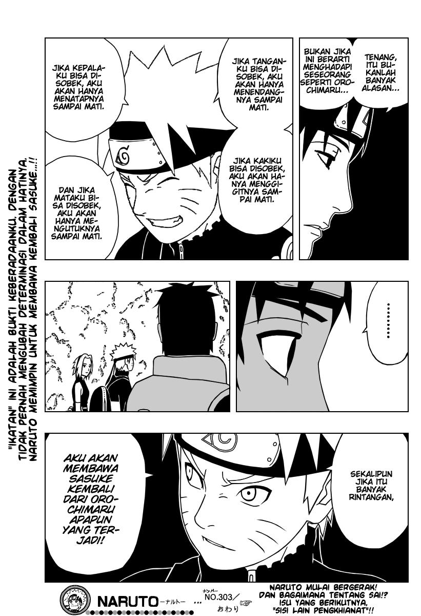 Naruto Chapter 303 - halaman 17