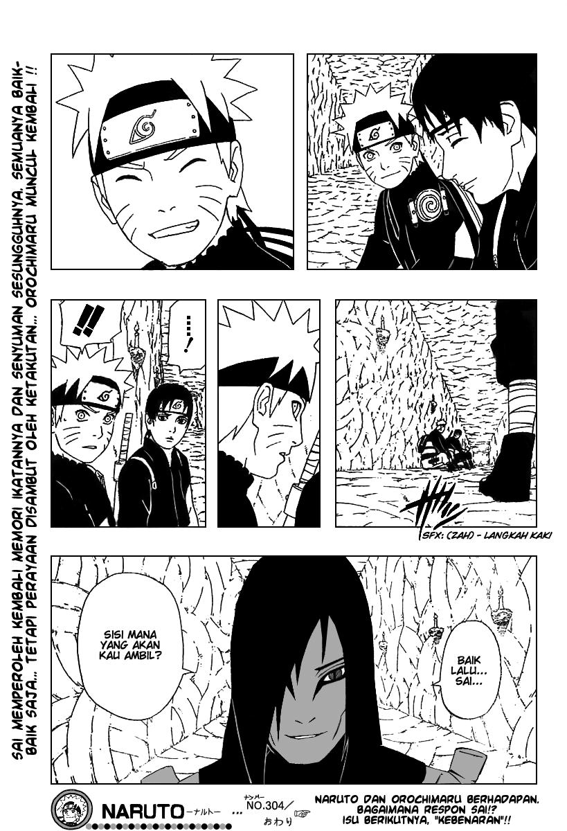 Naruto Chapter 304 - halaman 17